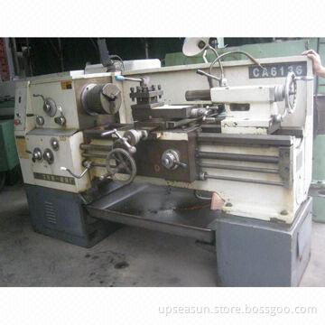 Used lathe machinery with 214mm maximum swing cross slide